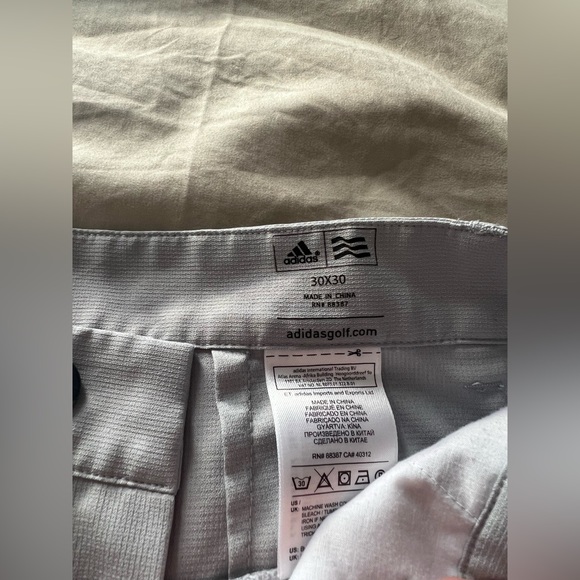 Mens Adidas Golf Pants - Picture 5 of 7